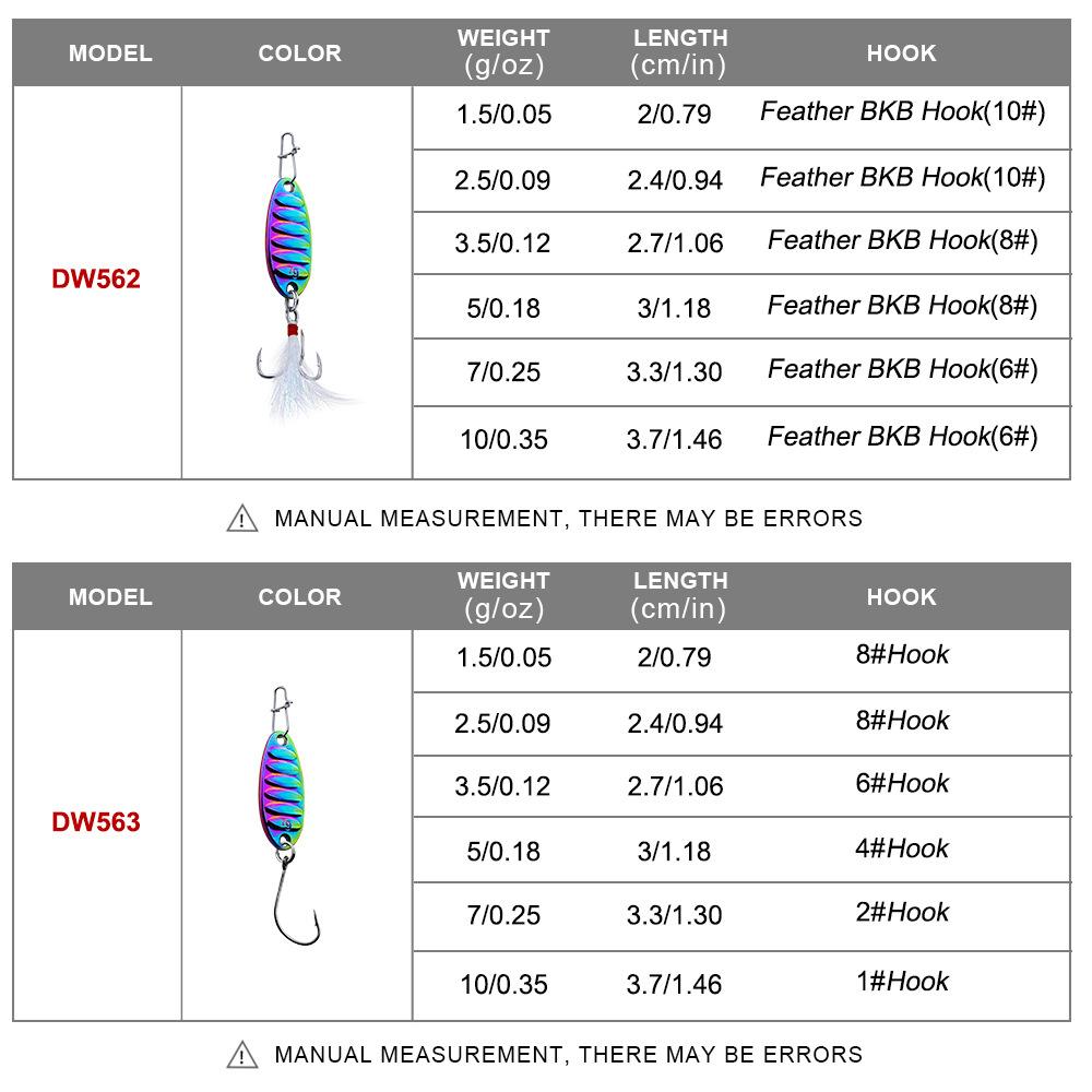 Köder-Köder, langer Wurf, flach, lebendig, bunt, Metall, VIB, künstlicher Köder, Blutschlitz, Haken, weißer Streifen, Barsch, Pferdemaul, Pailletten-Set