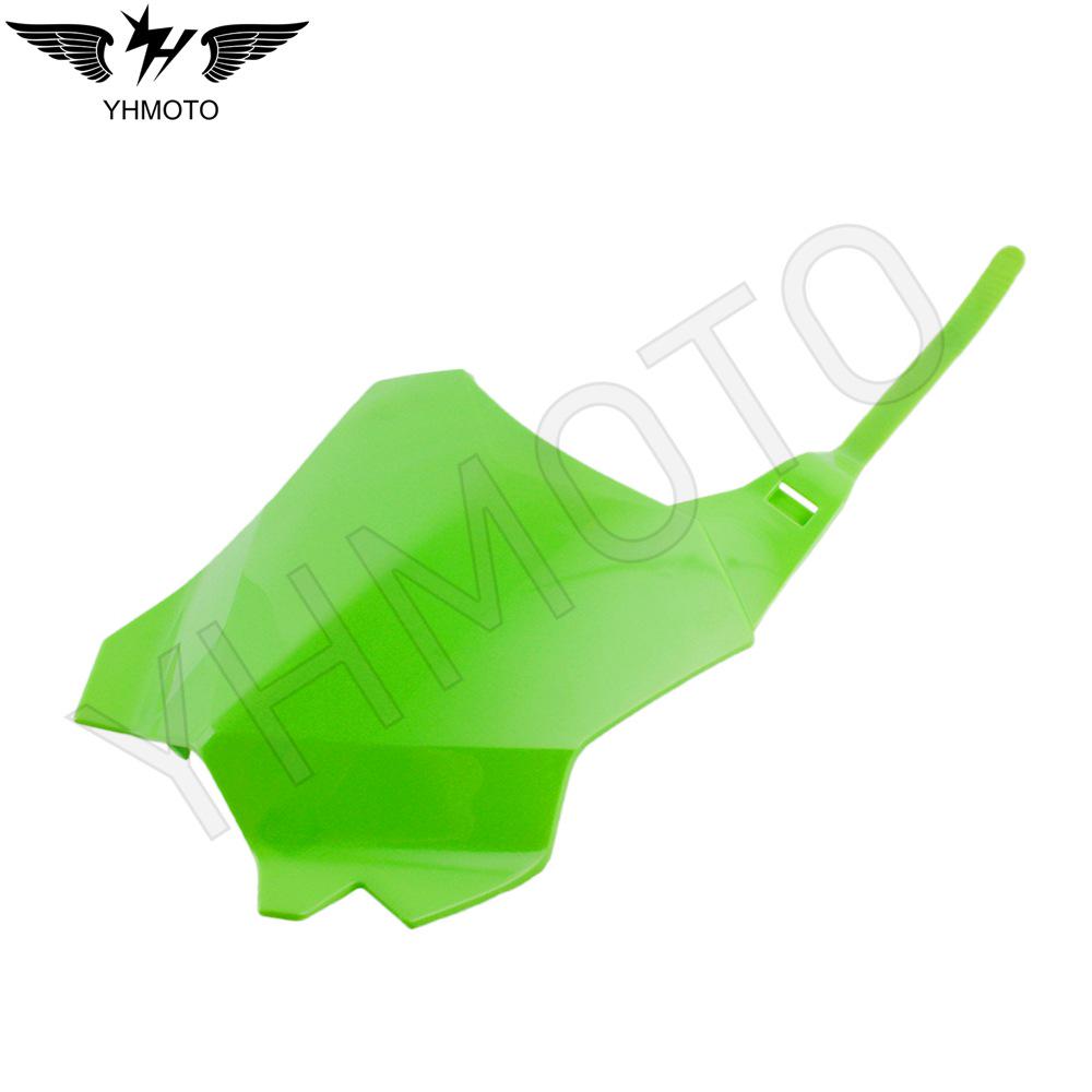 Kawasaki KX250/KX250F/KX450/KX450F 2016-2022 Off-Road Motorcycle Front Number Plate