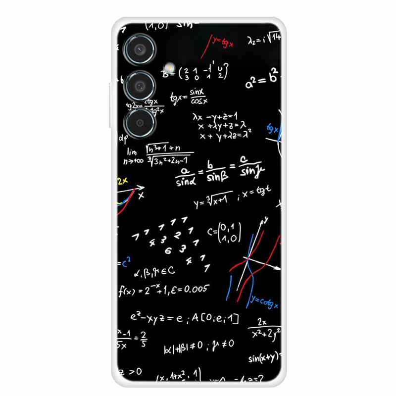 

Clear Cases For Samsung A16 Case Luxury Printed Black TPU Phone Cases for Samsung Galaxy A16 4G 5G Covers A 16 a16 Back Shells Galaxy A16 4G 5G