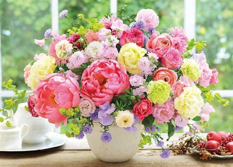 

APPLEONE 500-277 Charmy Pink 500-Piece (53 x 38 cm) Jigsaw Puzzle, Made in Japan