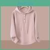 Fit Loose Hooded Pullover Chic For Women In Early Spring Season Fashionable Short Style