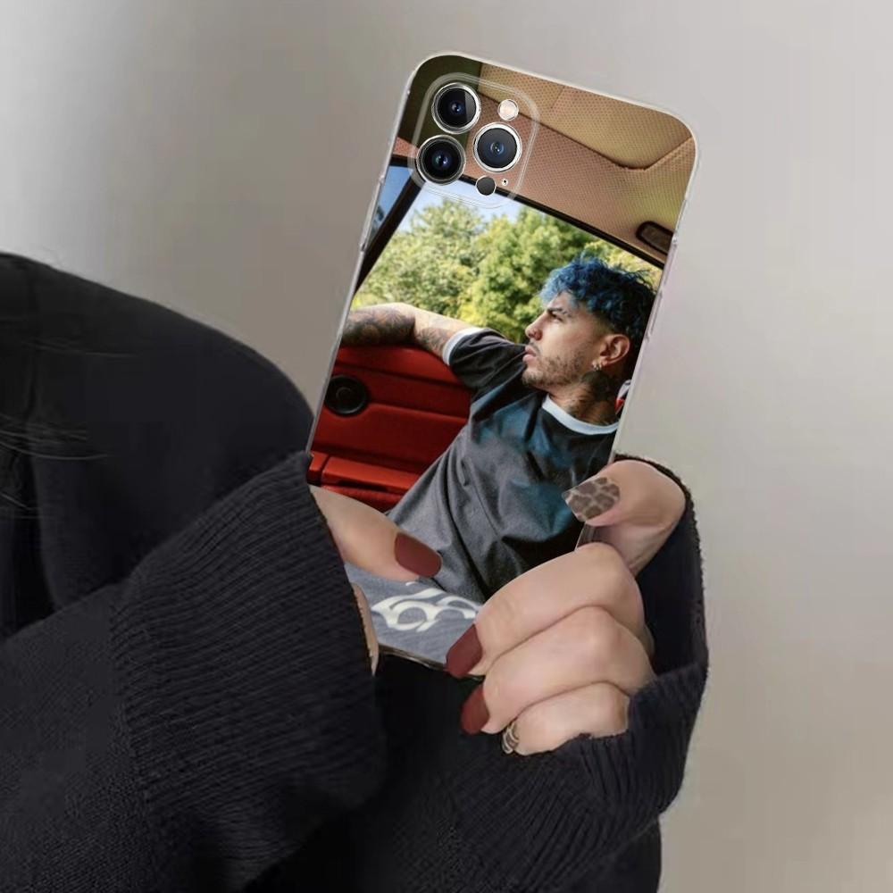 Rap Singer Rauw Alejandro Phone Case For IPhone 16 15 8 7 6 6S Plus X SE XR XS 14 11 12 13 Mini Pro Max Mobile Case