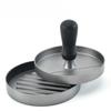 Burger Meat Press, Plastic Handle, Meat Patty Press, Manual Production, Mold, Aluminum Alloy, Non Stick Meat Patty Press