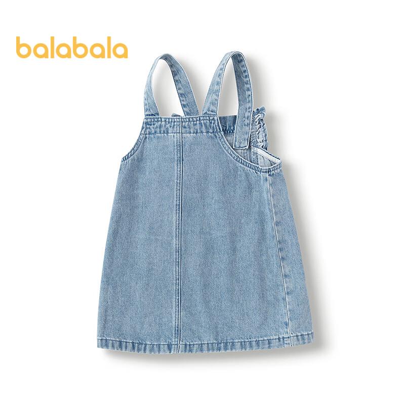 Джинсовое платье-сарафан для девочек Balabala 120
