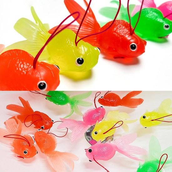 Hook Fishing Goldfish 10P, Korean Bath Toys