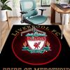 Football Club Pattern Rug, Indoor/Outdoor Mat, for Picnic, Gameroom, Bedroom, Office, Living Room, Home Decor Carpet, Birthday Gift