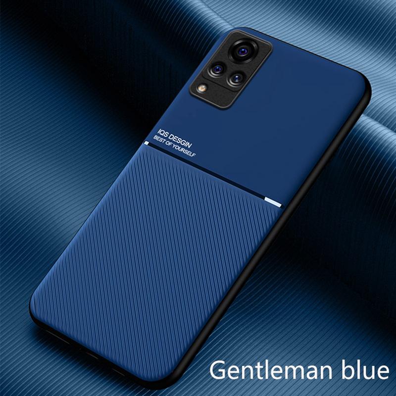Luxury Leather Phone Case For Vivo V21 V21e V20 SE Y51 Y31 S9 S10 Pro Cover Silicone Case For Vivo Y20 Y30 Y53S Y20S Y11S Y12S