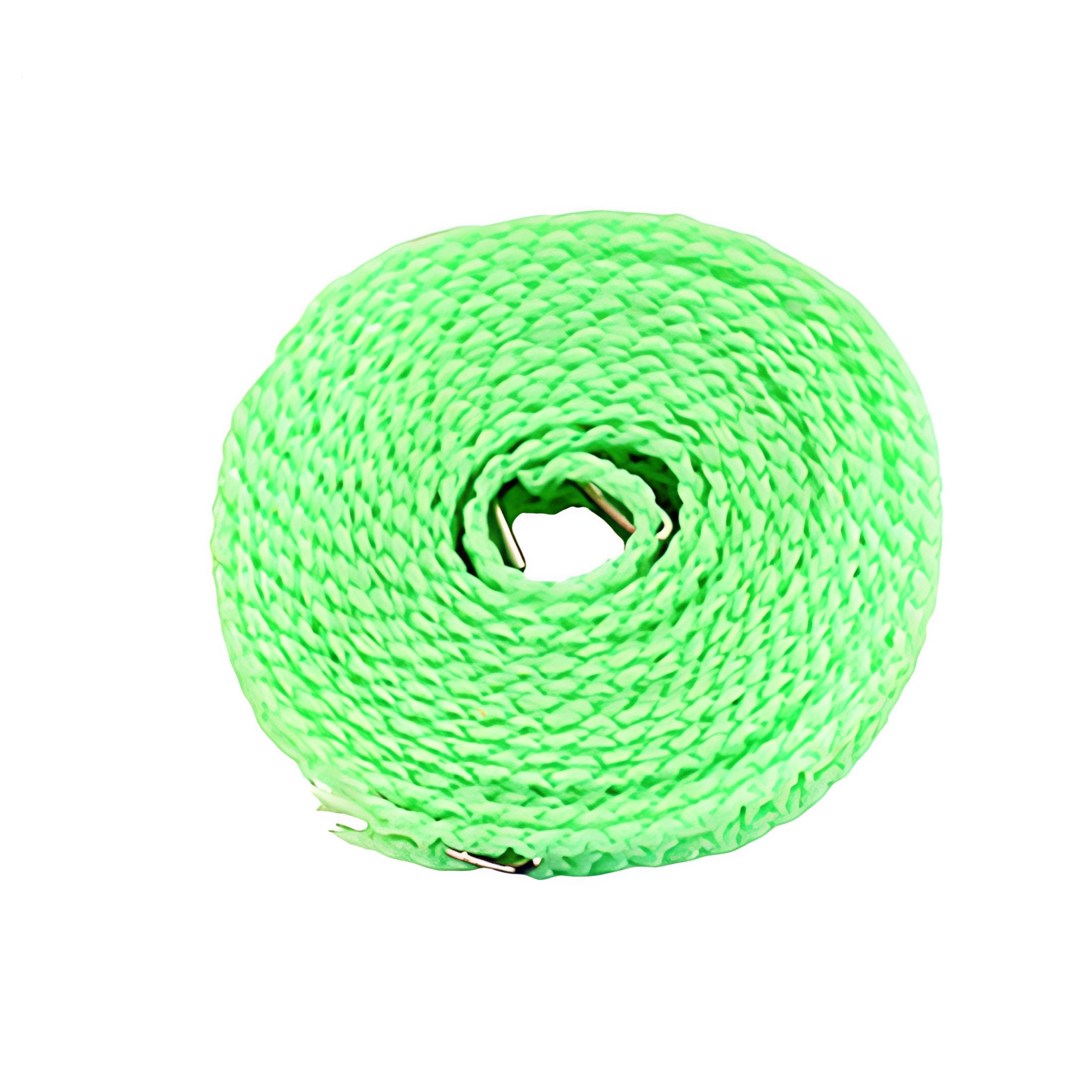 

Наружная веревка для белья Прачечная Путешествия Бизнес Нескользящая стиральная веревка для белья 5m зелёный