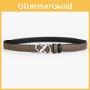 Leather Womens Waist Belt With Alloy Buckle For Office Wear And Daily Fashion