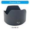 HB74 Camera Lens Hood Sunshade Replacement for 24-70mm F2.8 Lens Guard Reversible Twist-on Design