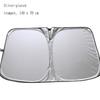 Folding Car Window Sunshade Cover Sun Shade Windshield Visor Protector Windscreen Auto UV Protection Curtain Styling AccessoriesWindshield Sunshades