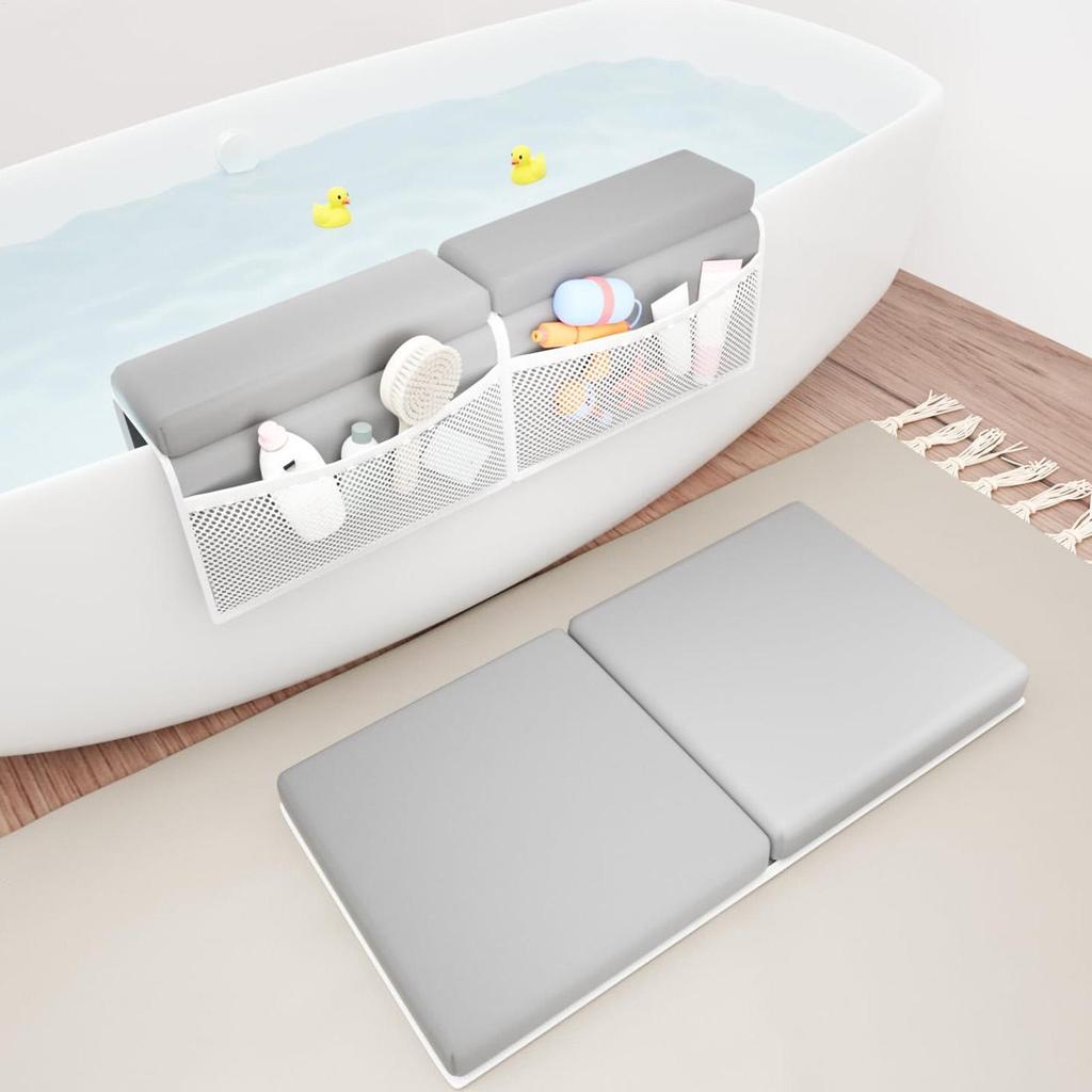 Bath Kneeler And Elbow Rest Pad Set Kneeling Pad For Bathing Baby Baby Non-Slip Comfortable Foam Soft Rests Support For Work