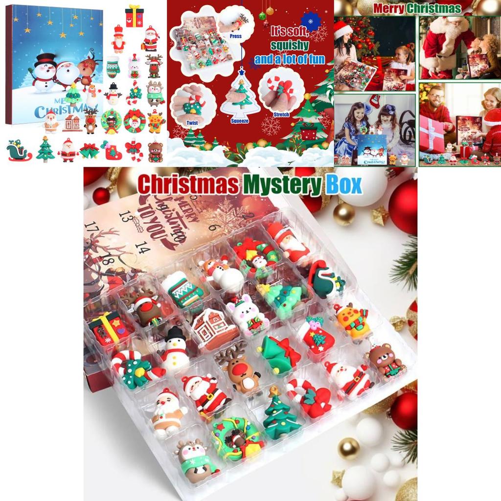 Christmas Party Pvc 3d Hanging Decorations For Advent Calendar And Holiday Festivities