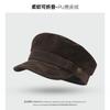 Japanese Retro Equestrian Hat Suede Duck Tongue Beret Women'S Casual Versatile Spring And Autumn Octagonal Hat Shows Small Face