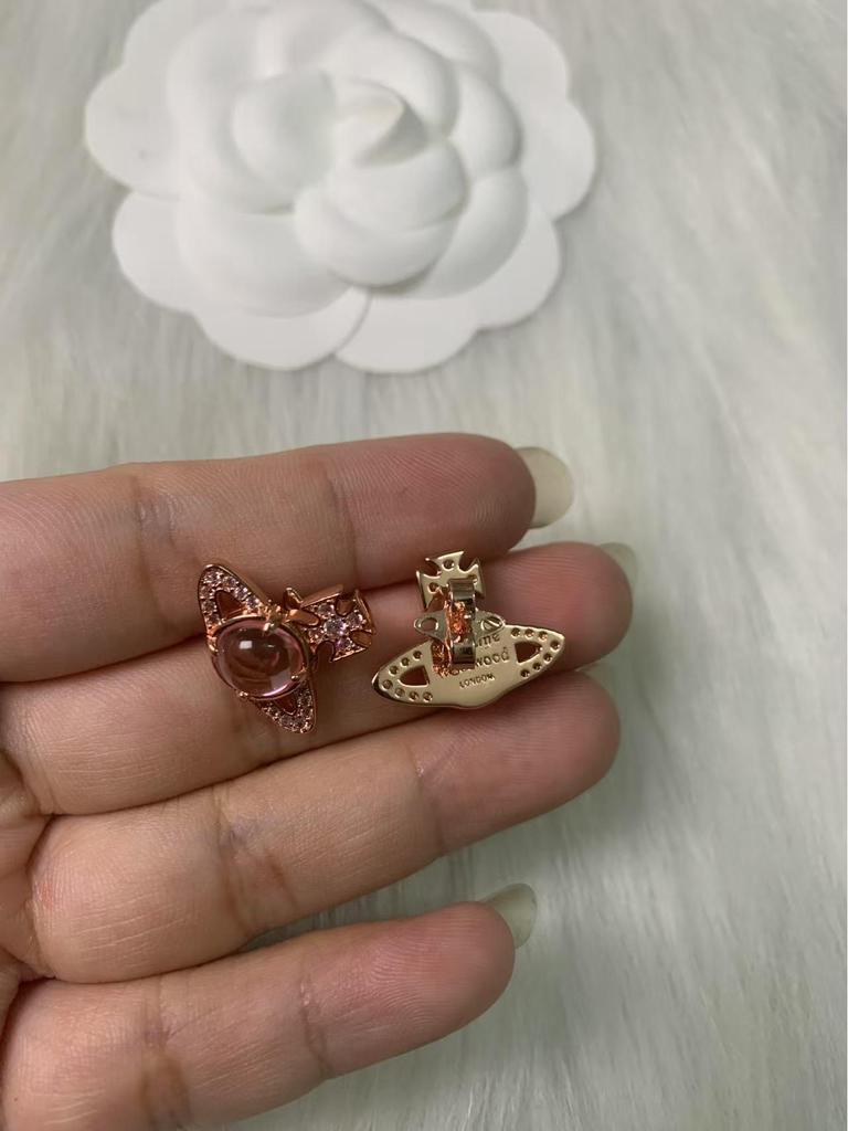 Rotatable Bead Necklace & 925 Silver Stud Earrings Inspired by Empress Dowager Cixi