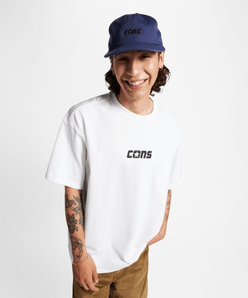 

Футболка Converse One STAR белая 10026573 A02 90