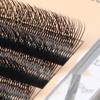 ANNAFRIS 3D W Shape Synthetic Hair Natural Long Automatic Flowering Bloom False Lashes 2Tips Black Premade Eyelash Extensions