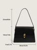 New Minimalist and Trendy Retro Style Portable and E Shoulder Briefcase Suitable for Daily Commuting and Short Business Trips