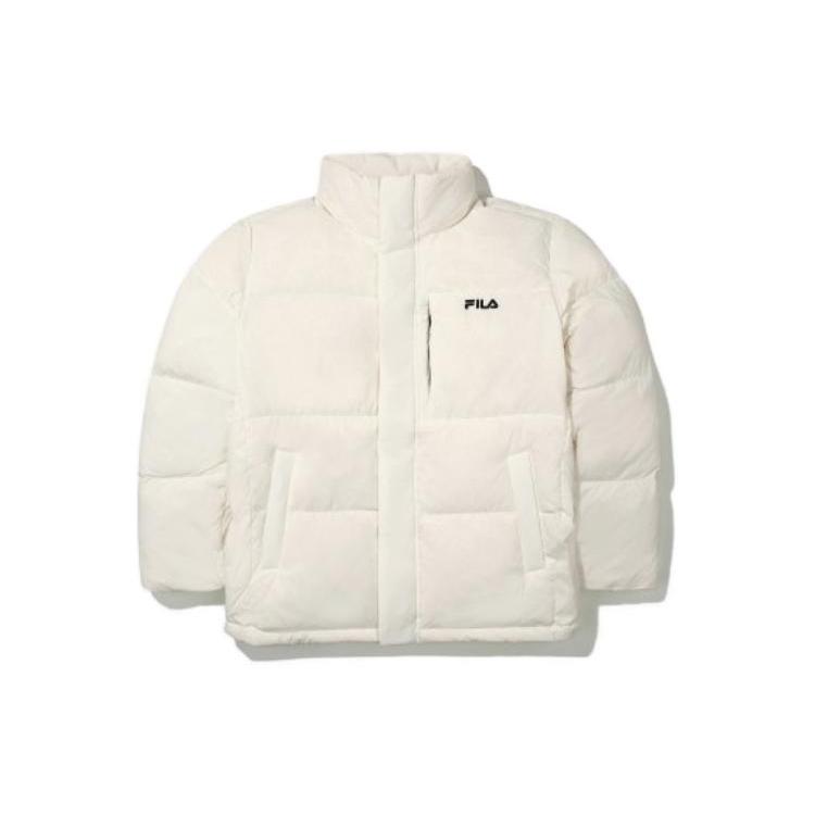 New FILA Jackets Unisex White FS2DJE4101X-OWH