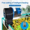 Intelligent Fish Tank Feeder Large Capacity 2nd Gear Fish Food Auto Dispenser Automatic Fish Feeder Aquarium Accessories