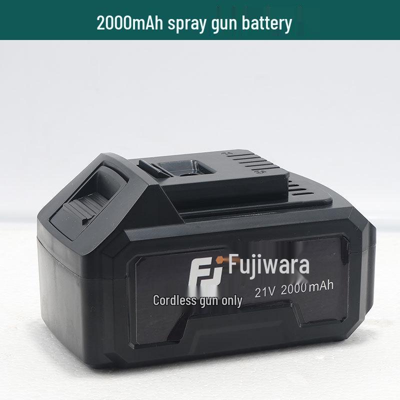 Accesorii Pistol de Vopsit Electric Fujiwara: Oale din aluminiu și plastic, Corp pistol, Duza, Miez ventil, Baterie litiu, Inel de etanșare, Corn de oaie, etc.