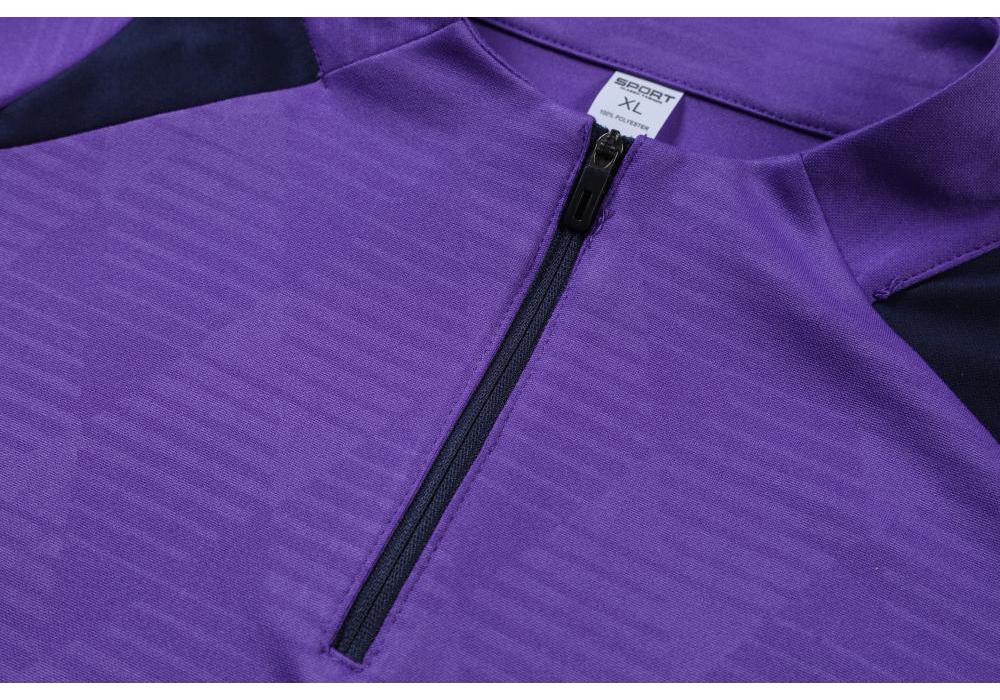 Half-Zip Long-Sleeve Sports Training Set for Adults & Kids