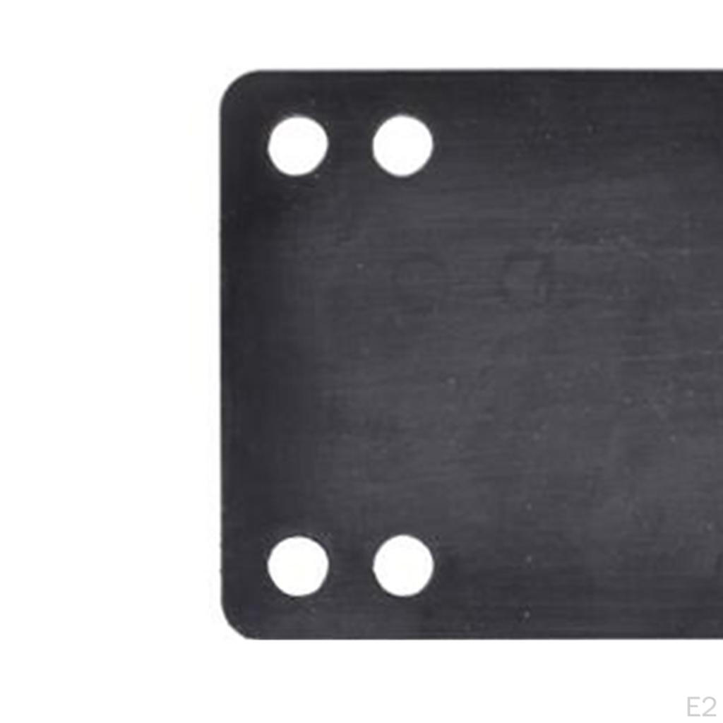 1 pár longboardových podložek Skateboardový tlumič pro montáž na nákladní automobil Dospělí Děti Outdoor