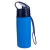 450ml Collapsible Water Bottle with Handle BPA Free Food Grade Leak Resistant Travel Sports Foldable Water Bottle