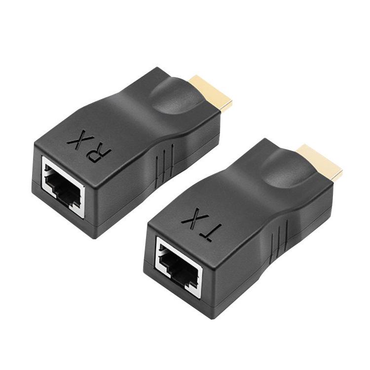 30m HDMI Extender Via RJ45 Network Cable Signal Amplifier