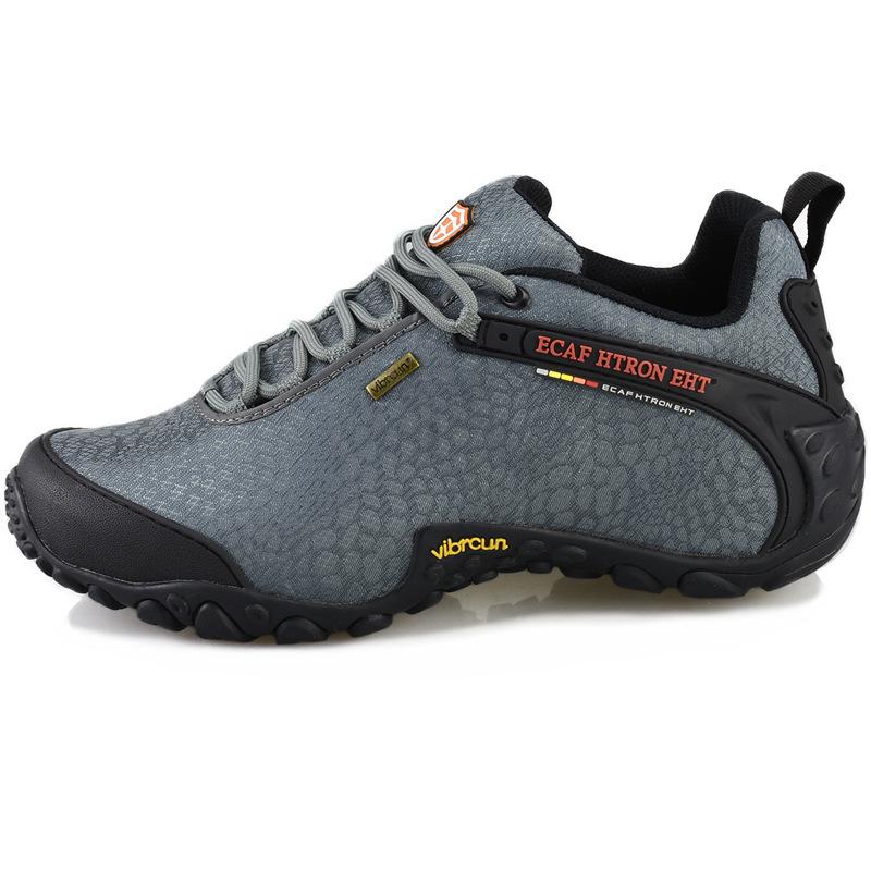 

2024 Unisex Waterproof Hiking Shoes: Spring, Summer, & Autumn; Breathable, Non-slip, and Height-enhancing. 43 Men s