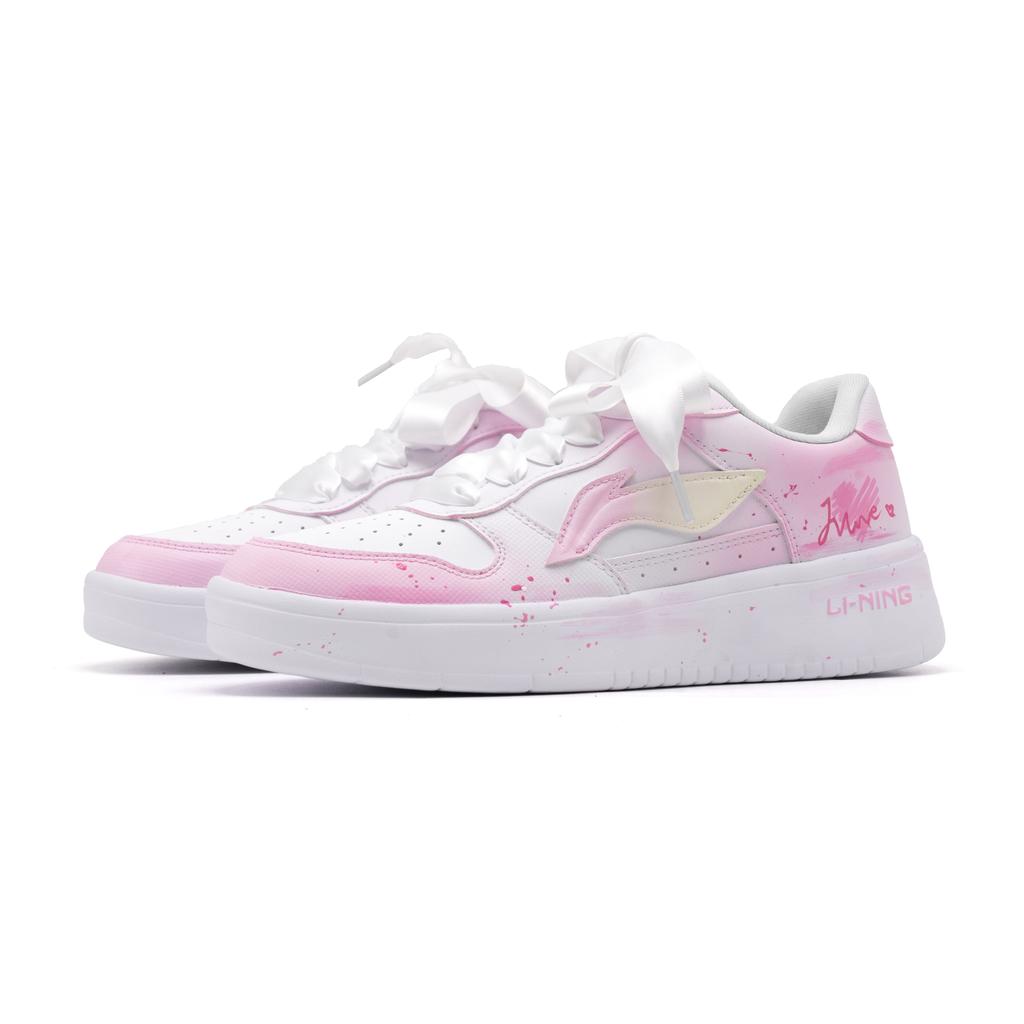Li Ning Floating Boat Abrasion Resistant Lightweight Wear Resistant And Lightweight Low Top Skateboard Shoes Men's AGCS419-1(Team1910-)