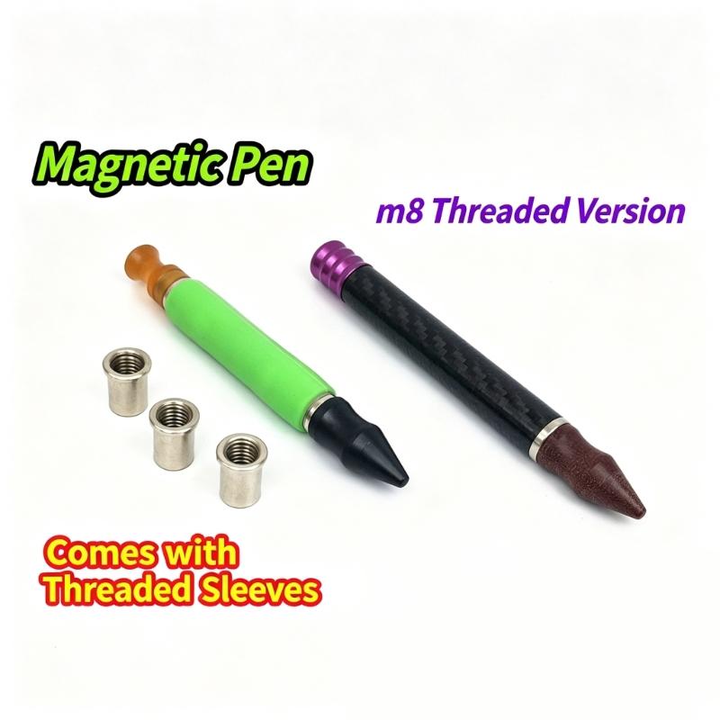 8Mm Threaded Auto Body Dents Repair Pen Tap Down Pen for Sheet Metal Leveling, Manual Tap Guidance and Finish Control In Garages