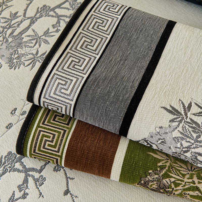 1pcs Chinese Style Chenille Sofa Cover Four Season Universal Straight Row Seat Cushion Hot Durable Non Slip Furniture Protector