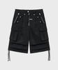 THEVINYLHOUSE Western Cargo Shorts Black (Vh2Emupa61A)