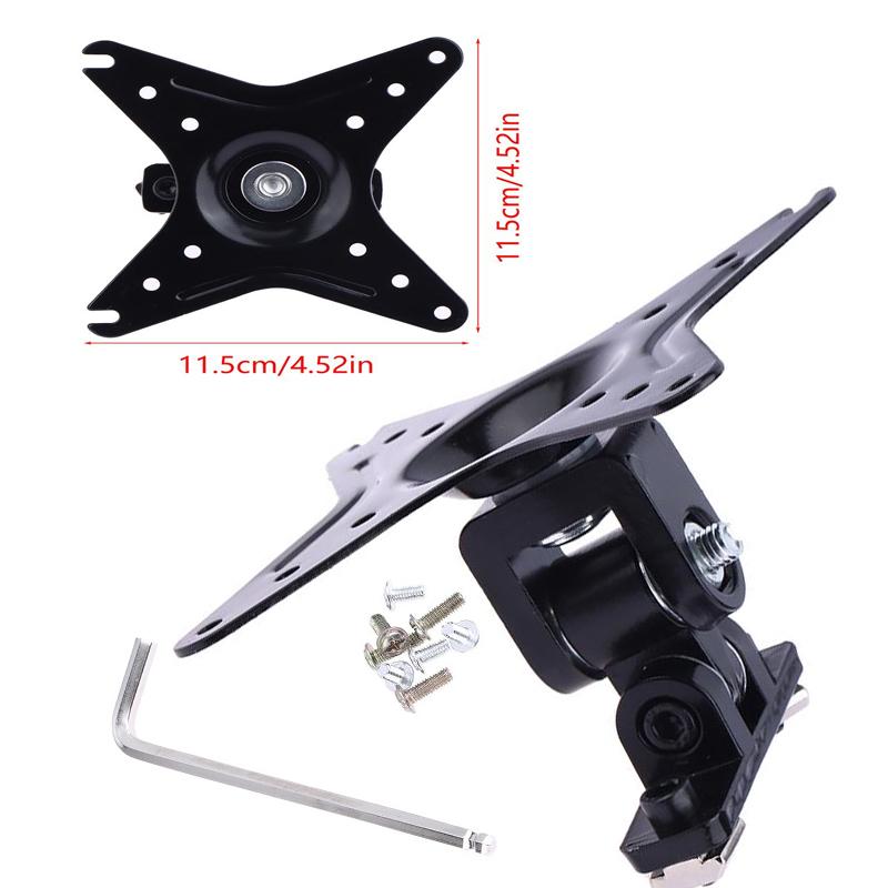 

Sim Rig Upgrade; Wall Mount System for Monitors; Two-Axis Adjustable Button Box; Fits 50, 75, 100mm VESA Standards. Black