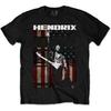 Офіційна футболка Jimi Hendrix Experience Peace Flag Rock, чоловіча унісекс