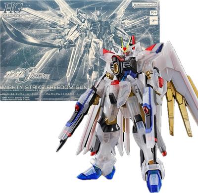HG Mighty Strike Freedom Gundam Mobile Suit SEED FREEDOM Gundam Plastic Model Event Limited 1/144 [Clear Color]