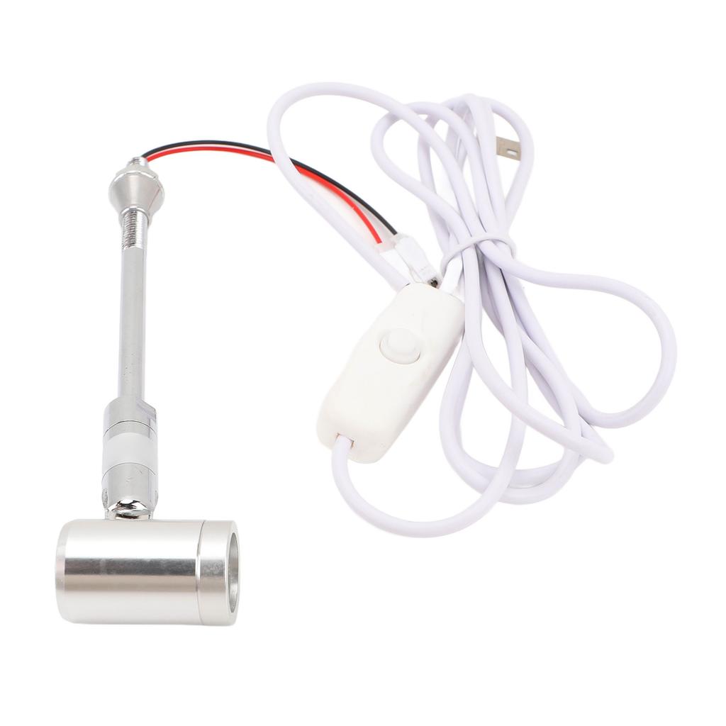 LED Stående Smykkespotlight 180 grader Roterbar 100LM 25 grader Strålevinkel USB 1W Utstillingsskapspotlight
