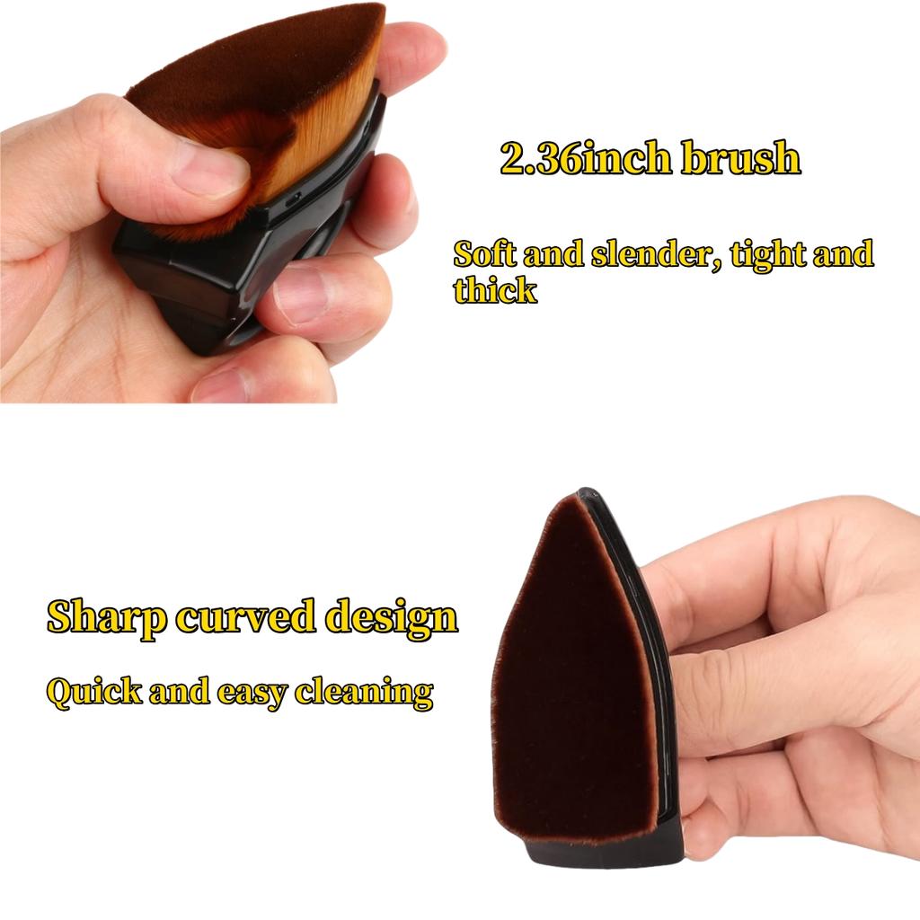 1-2 BUC Perii de Curățare Interior Auto Piele Plastic Jantă Roată Detailing Perie Densitate Mare Portabil Curățare Auto Pentru Perie Auto