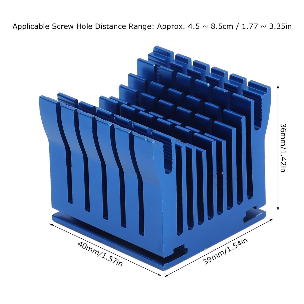 Heat Sink Aluminium Cooling Heatsink Cooler   Accessory for PCB Motherboard