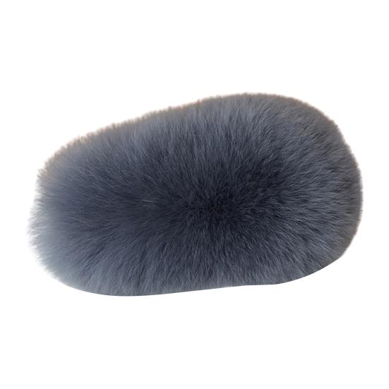 Women Hair Barrette Fashionable Korean Style Headdress Plush Metal Snap for Party