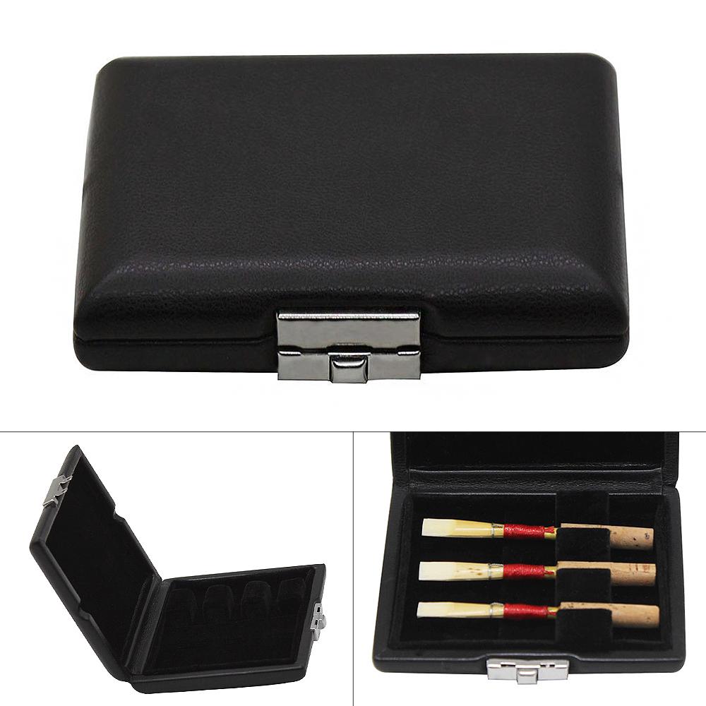 Single Reed Storage Case Buy Black Leather Oboe Bassoon Reed Storage Case Box with Vent Holes at ...