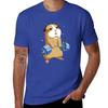 Lustiges Gewichtheben Fitnessstudio Meerschweinchen T-Shirt Vintage T-Shirts Anime Kleidung schlichte Herrenkleidung T-Shirt Herren