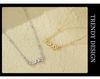 925 Sterling Silver Letter Pendant Necklace - Women's Simple Lock Clavicle Chain Fashion Choker