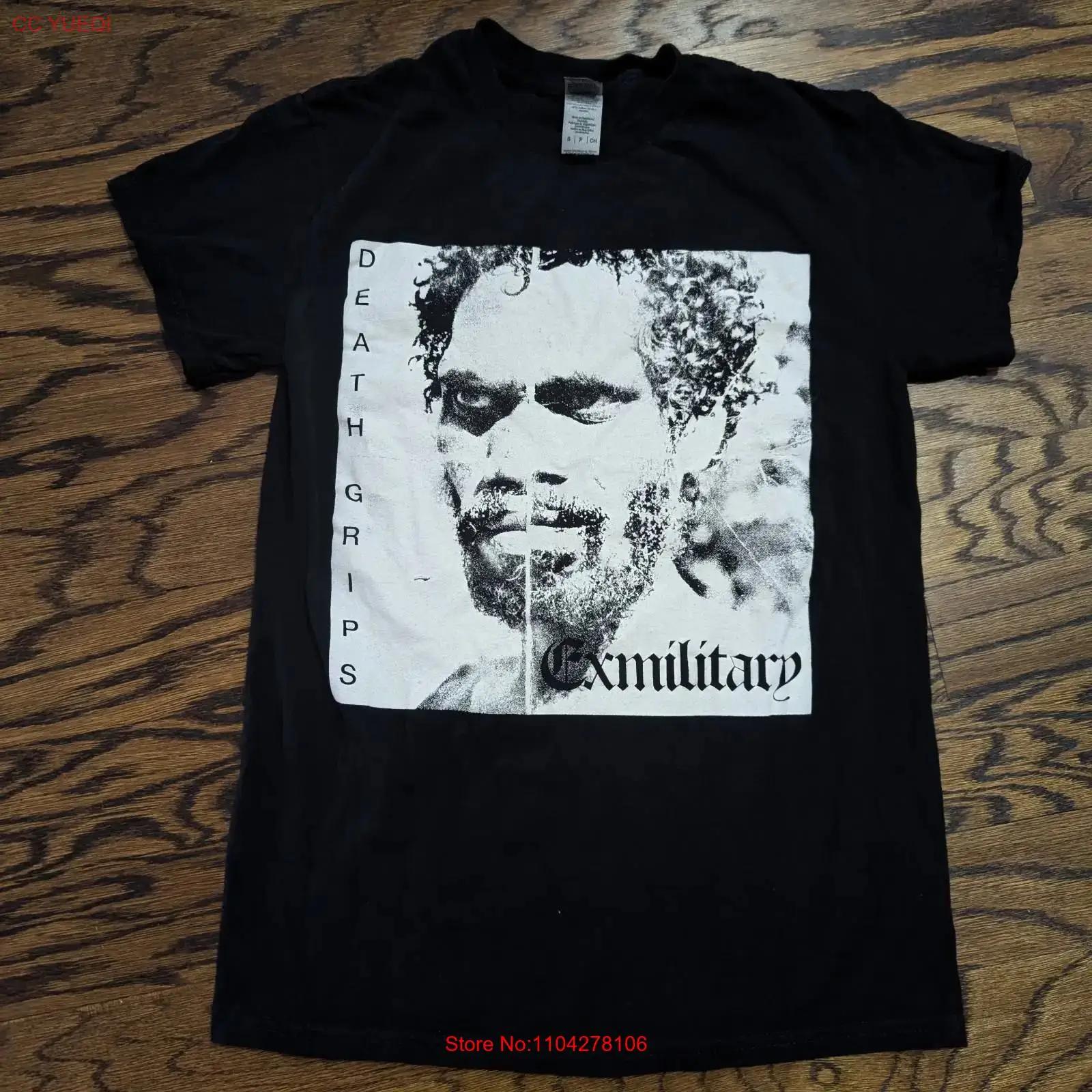 

Death Grips Exmilitary SHIRT Small 16x25 5 Indie Hip Hop Rap Mixtape Cover vintage Washed Stylish Slightly homme Comfortable 5XL різнокольоровий