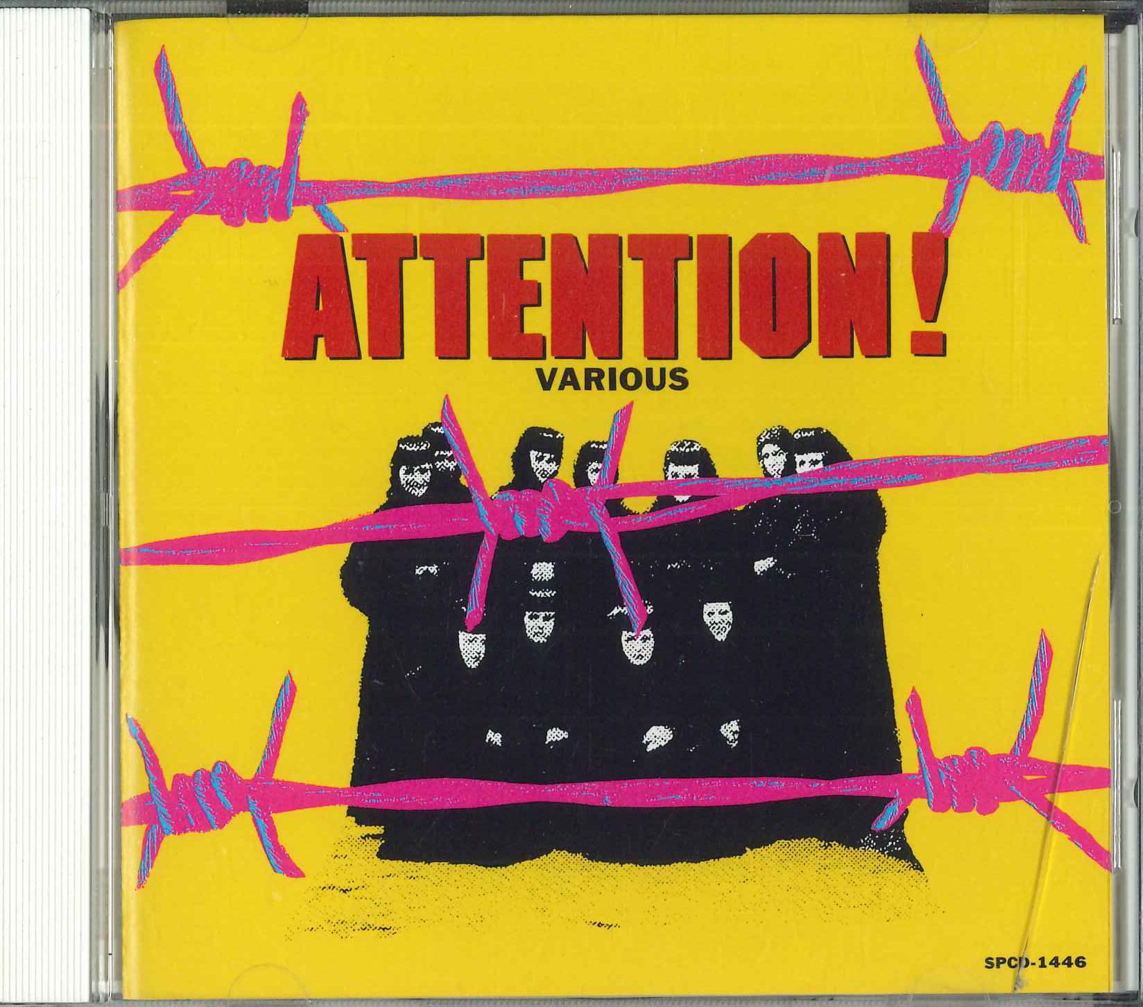 

CD VARIOUS - Attention SPCD1446 EAST WORLD Japan Rock Used