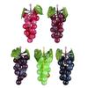Set of 5 High Quality Artificial Grape Bunches Faux Fruit Decoration for Window Shop Display Event Styling