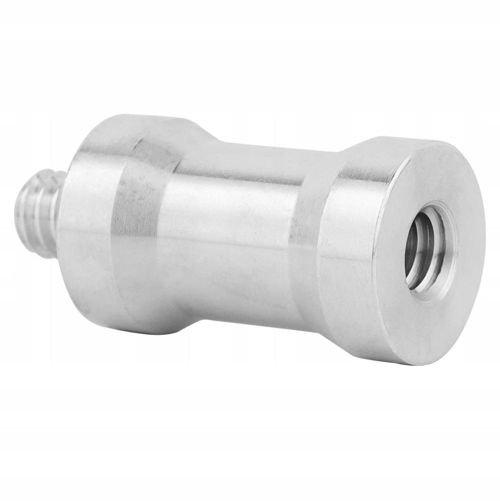 Adapter sleeve tripod reduction 1/4" to 1/4" aluminum for 32 mm tripod