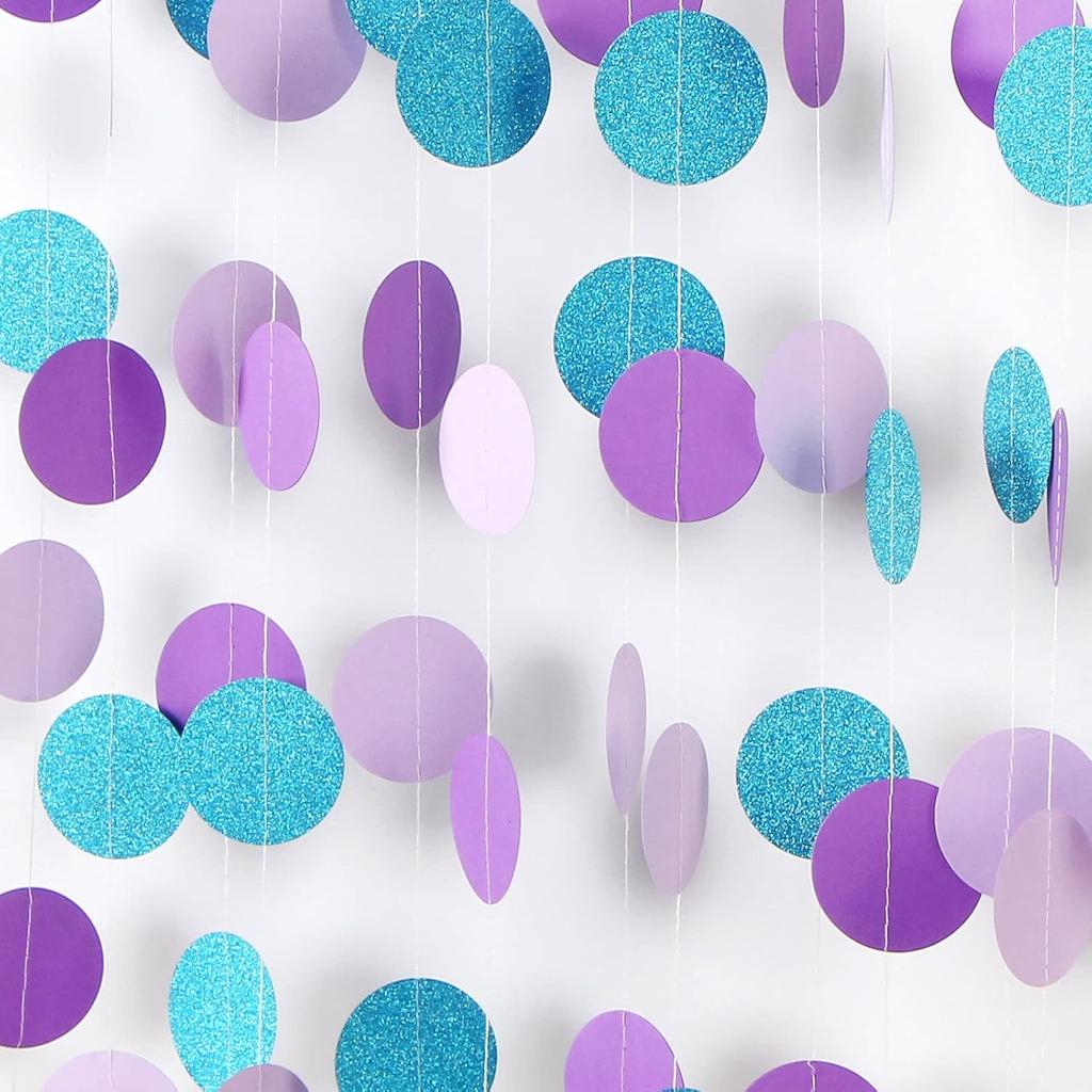 Black-Green Silver Party-Decorations Garland Streamers - 52Ft Graduation 2025 Hanging Paper Banner, Soccer Party Supplies Men Boys Birthday Spring