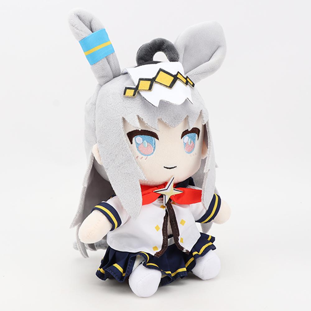 25cm Neue Uma Musume Pretty Derby Plüschtiere Film Kuscheltiere Niedliche Cartoon Weiche Oguri Cap Puppen Peripherie Für Fans Geschenke